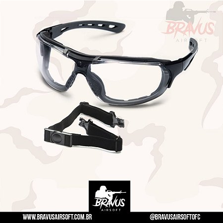 ÓCULOS ROMA INCOLOR STF VS200130 - STEELFLEX