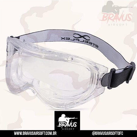 ÓCULOS SWAT INCOLOR STF VS106130 - STEELFLEX