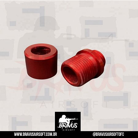 FLASH HIDER AIRSOFT ADAPTADOR SILENCIADOR - ARMY ARMAMENT