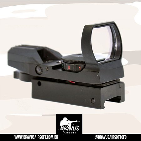 MIRA HOLOGRÁFICA PANORÂMICO MOD TT-1079 20MM - ARMADILLO