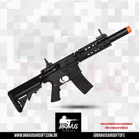 RIFLE AIRSOFT CM513S (GATILHO ELETRÔNICO) RIS AEG - CYMA