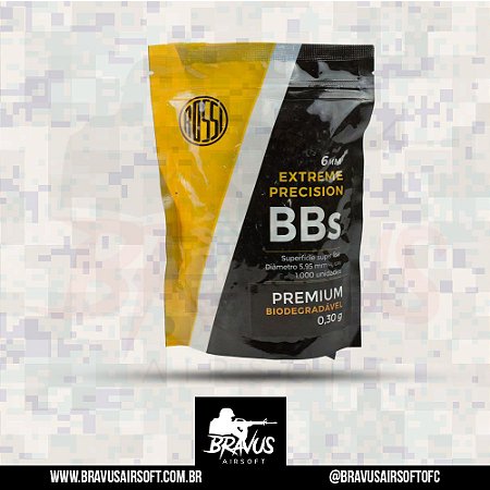 BBS PARA AIRSOFT 0.30G (1000 UNID.) - ROSSI
