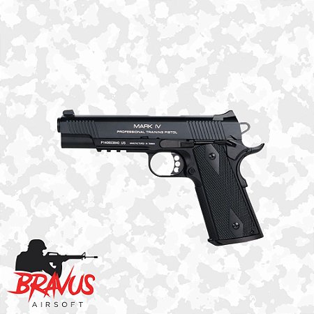 PISTOLA 1911 MARK IV PTP GBB FULL METAL - KWA