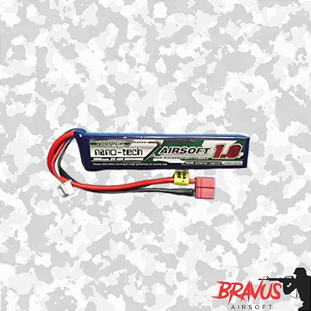 BATERIA LIPO 11.1V/3S DEAN - 1000mAh - NANO TECH