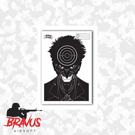 ALVOS DE PAPEL CORINGA - LEÃO MODELISMO