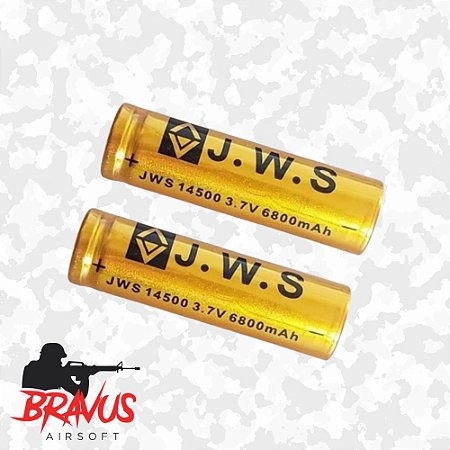 BATERIA RECARREGÁVEL JWS 14500 (6800MAH)