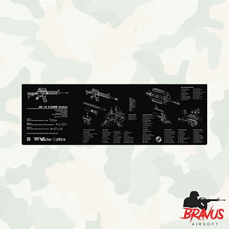 GUN PAD BENCH MAT AR15 - VECTOR OPTICS