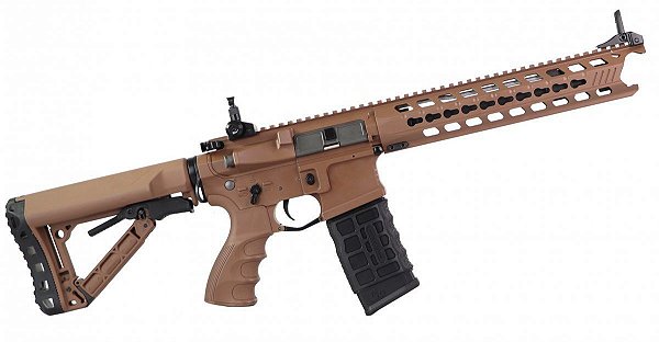 RIFLE AIRSOFT PREDATOR FULL METAL COYOTE BROWN GC16 - G&G