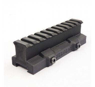 ELEVADOR DE TRILHO PICATINNY 20MM - 10 SLOTS