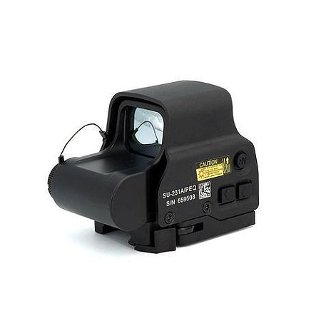 RED DOT 558 P/ TRILHO 22mm - PRETO