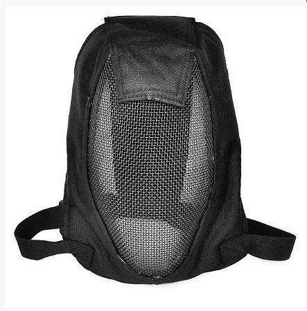 MÁSCARA TELADA FULL FACE WOSPORT V3 DEFENDER BLACK