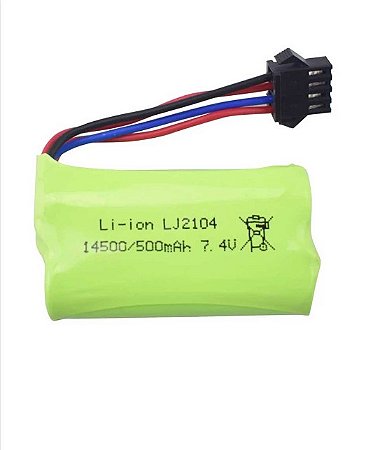 BATERIA DE LI-ION 3.7V 500MAH PARA RIFLE ELÉTRICO ORBEEZ