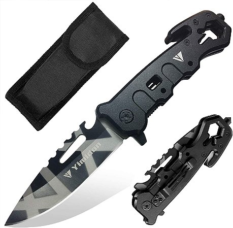 CANIVETE TÁTICO BLACK