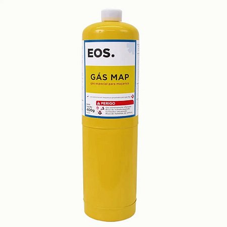 GÁS REFIL MAP EOS PROFISSIONAL PARA MAÇARICOS COM 400G