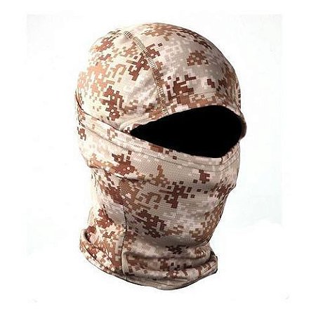 Balaclava Microfibra Escamoteavel - Digital Desert