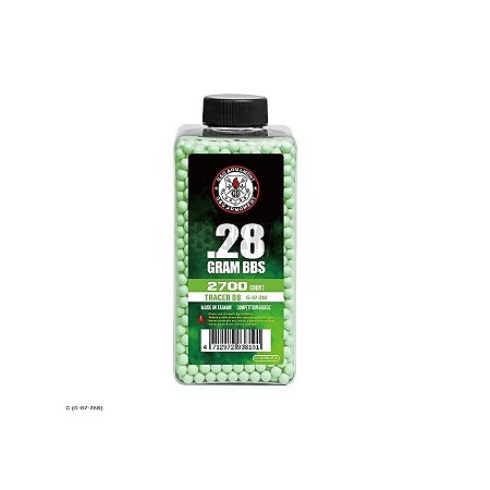 G&G .28g GREEN TRACER 2700 BBS BOTTLE