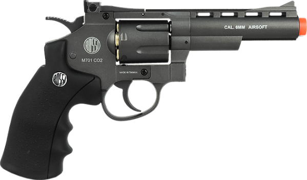 REVOLVER WINGUN METAL 701 + MALETA PLÁSTICA + ÓCULOS DE PROTEÇÃO