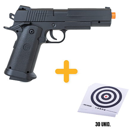 VIGOR 1911 V18 SPRING 6MM + 30 ALVOS