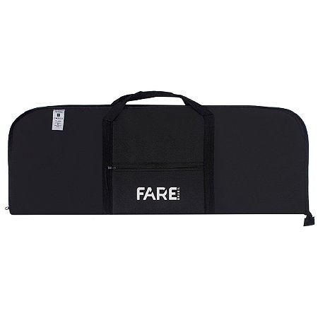 CAPA PARA AIRSOFT CUSTOM ALMOFADADA PRETA - FARE BRASIL