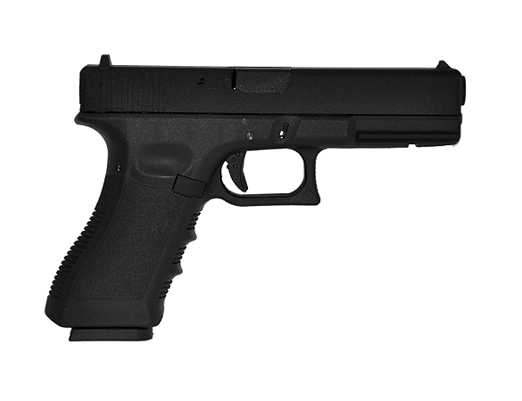 PISTOLA DE AIRSOFT KP-17 KJW – PRETO
