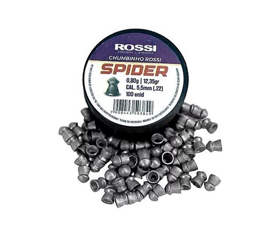 CHUMBINHO ROSSI PREMIUM SPIDER 5,5MM (100 UN)