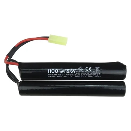 BATERIA P/RIFLE AIRSOFT Q.L 9,6V - 1.100 MAH