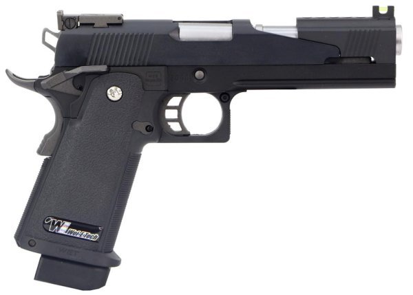 PISTOLA DE AIRSOFT GBB HI-CAPA 5.1 BLACKDRAGON - WE