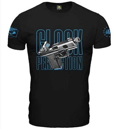 CAMISETA MASCULINA - GLOCK PERFECTION - TEAM SIX