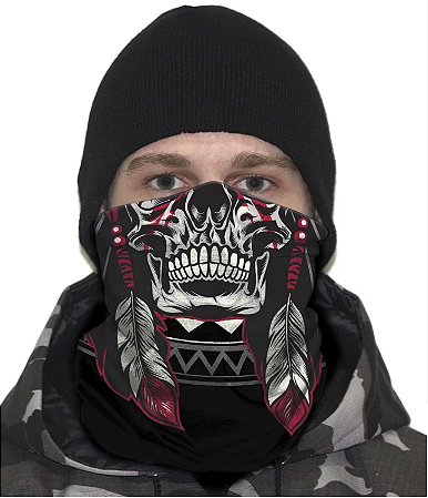 FACE ARMOR TRIBAL MAN - TEAM SIX