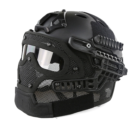 CAPACETE/MÁSCARA FULL FACE