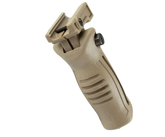 Front Grip Rebatível p/ trilho 22mm - TAN