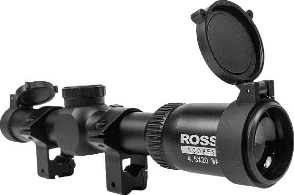 MIRA ÓPTICA LUNETA ROSSI 4.5 X 20 WA P/ 11 MM