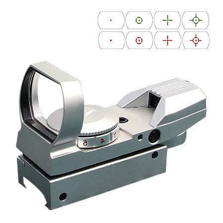 RedDot mod Tasco 1x32 p/ trilho 22mm - Prata