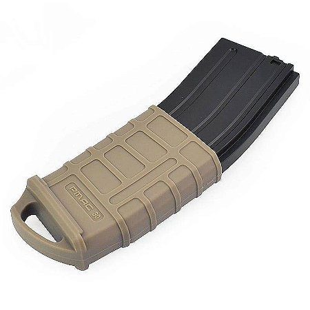 Capa Protetora p/ Magazine M4, M16, T4 e AR15 - TAN