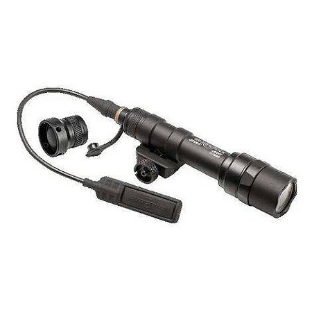 Lanterna Tática Surefire Mod. M600 p/ Trilho 22mm c/ acionador Remoto - Preta