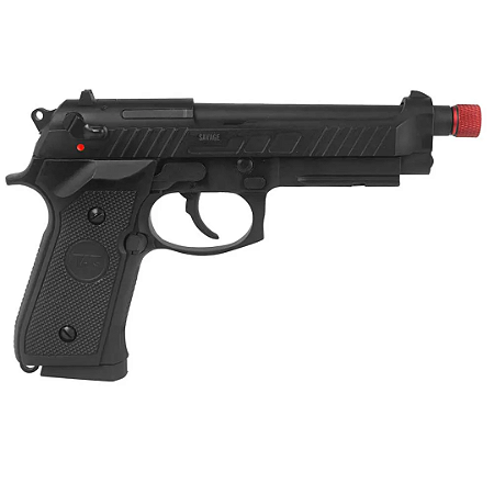 Pistola Airsoft GBB Beretta M92 TAG Savage Full Metal e Full Auto