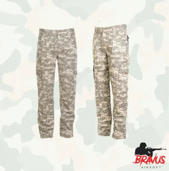 CALÇA TÁTICA 6 BOLSOS EM RIP STOP DIGITAL DESERT – FOX BOY