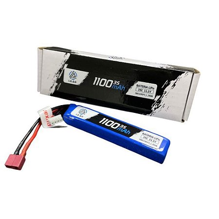Bateria Lipo ULTRA - 11.1V/3S(1 pack) - 1100mAh - 20C/40C - DEAN - AIRSOFT