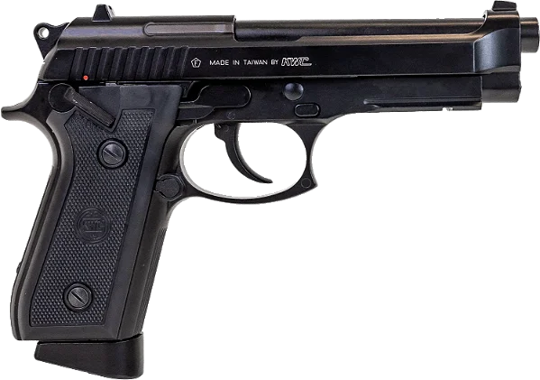 Pistola de Pressão CO2 PT92 Full Metal Blowback 4,5 mm
