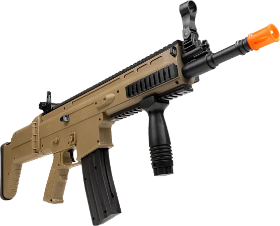 Rifle de Airsoft de Mola Vigor Scar L Tan 8902A 6 mm