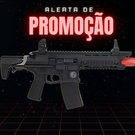Rifle de Pressão CO2 Rossi AR15 Dragon Full Auto 4,5 mm