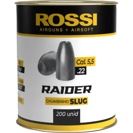 Chumbinho Rossi Slug Raider 5,5 mm (200 un)