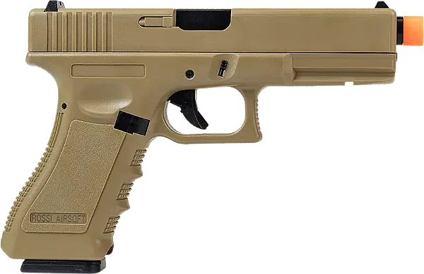 Pistola de Airsoft Green Gas Rossi V17 TAN GBB 6 mm