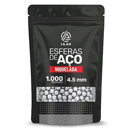Esfera Metal Aço Níquel 4.5mm - 1000 unidades