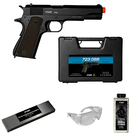 Pistola de Airsoft GBB Double Bell 1911 723 - 6mm