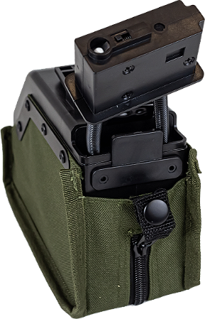 MAGAZINE ROSSI DRUM M249 ELÉT. 6MM (1500 BBS)