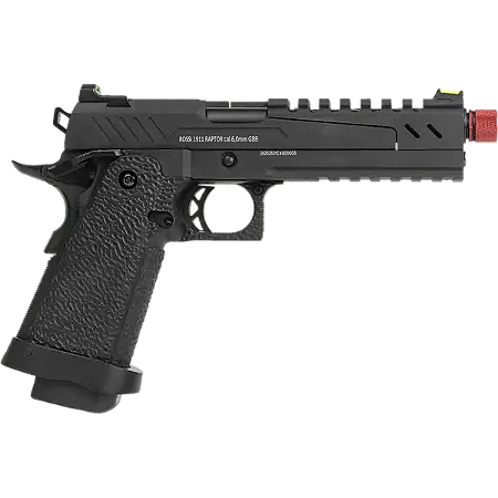 Pistola Airsoft Green Gás Rossi 1911 Raptor Blowback 6mm