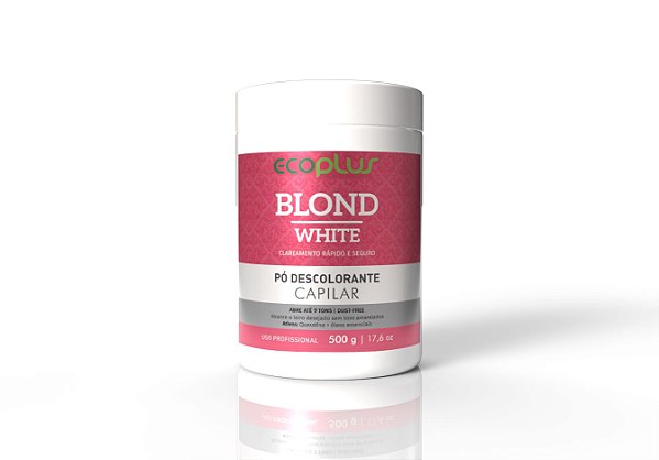 Pó Descolorante Blond White Ecoplus 500g