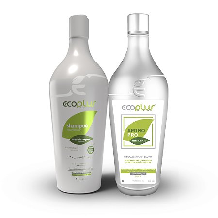 Combo Shampoo Argan + Máscara Disciplinante AminoPro NutriHair