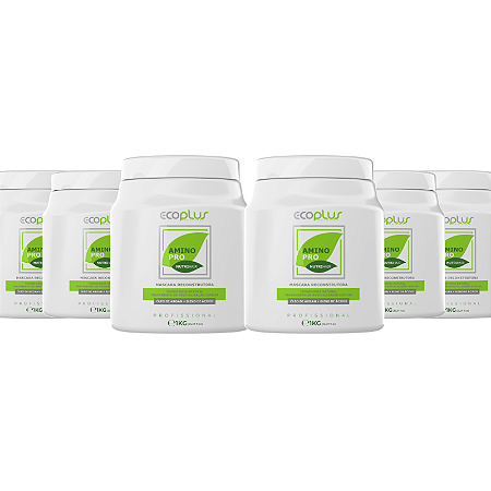 6 Unidades Máscara Reconstrutora AminoPro